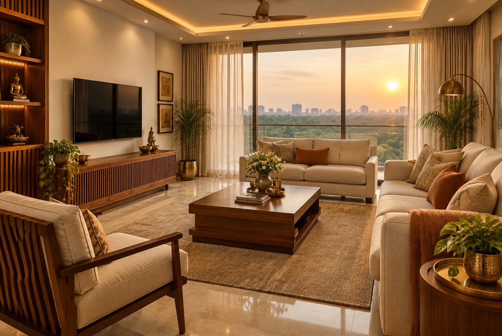 Apartment interior (representative image)